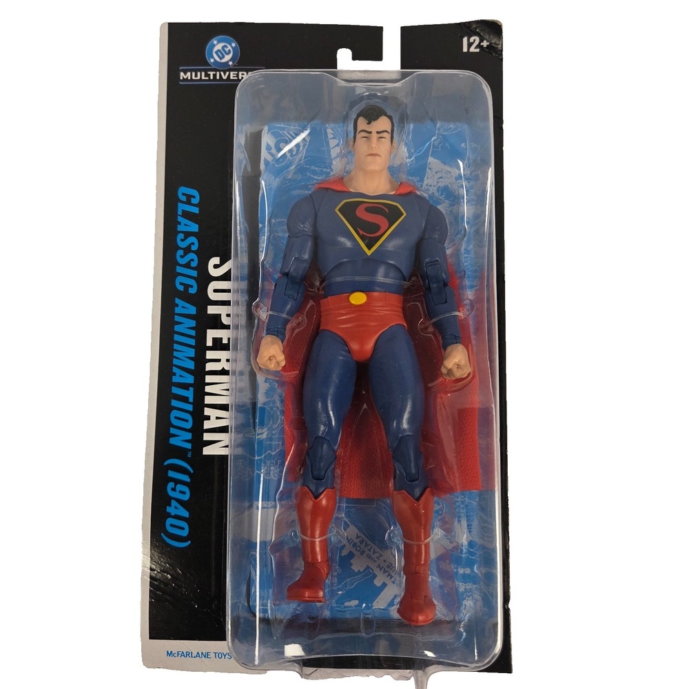 McFarlane DC Multiverse Superman Classic Animation 1940 7 Inch Action Figure